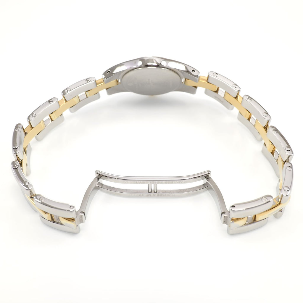 Baume & Mercier Linea stainless steel bi folding clasp MV045203 