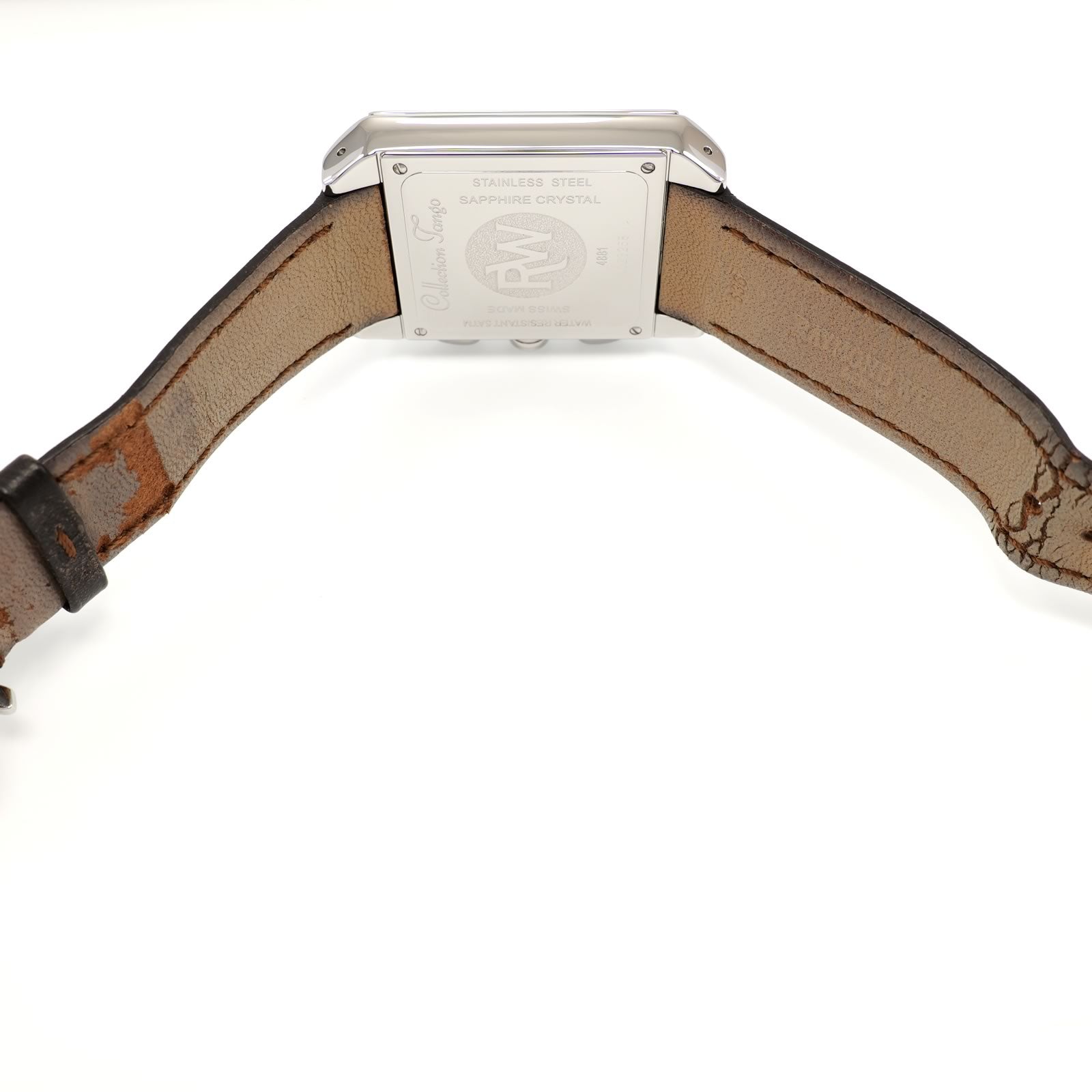 Raymond Weil Tango Chronograph 4881 two piece leather strap