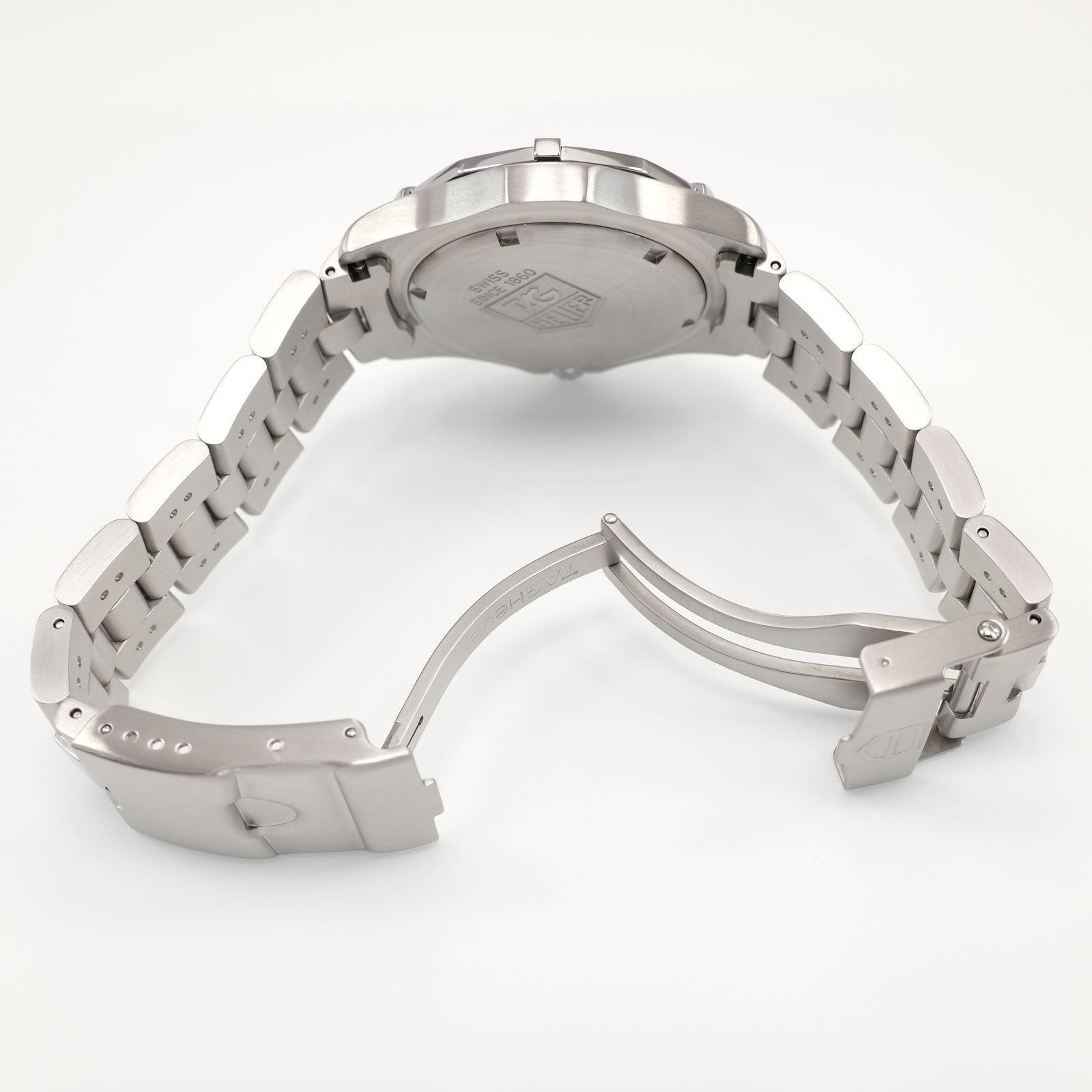 TAG Heuer 2000 Exclusive WN1110-0 stainless steel folding clasp