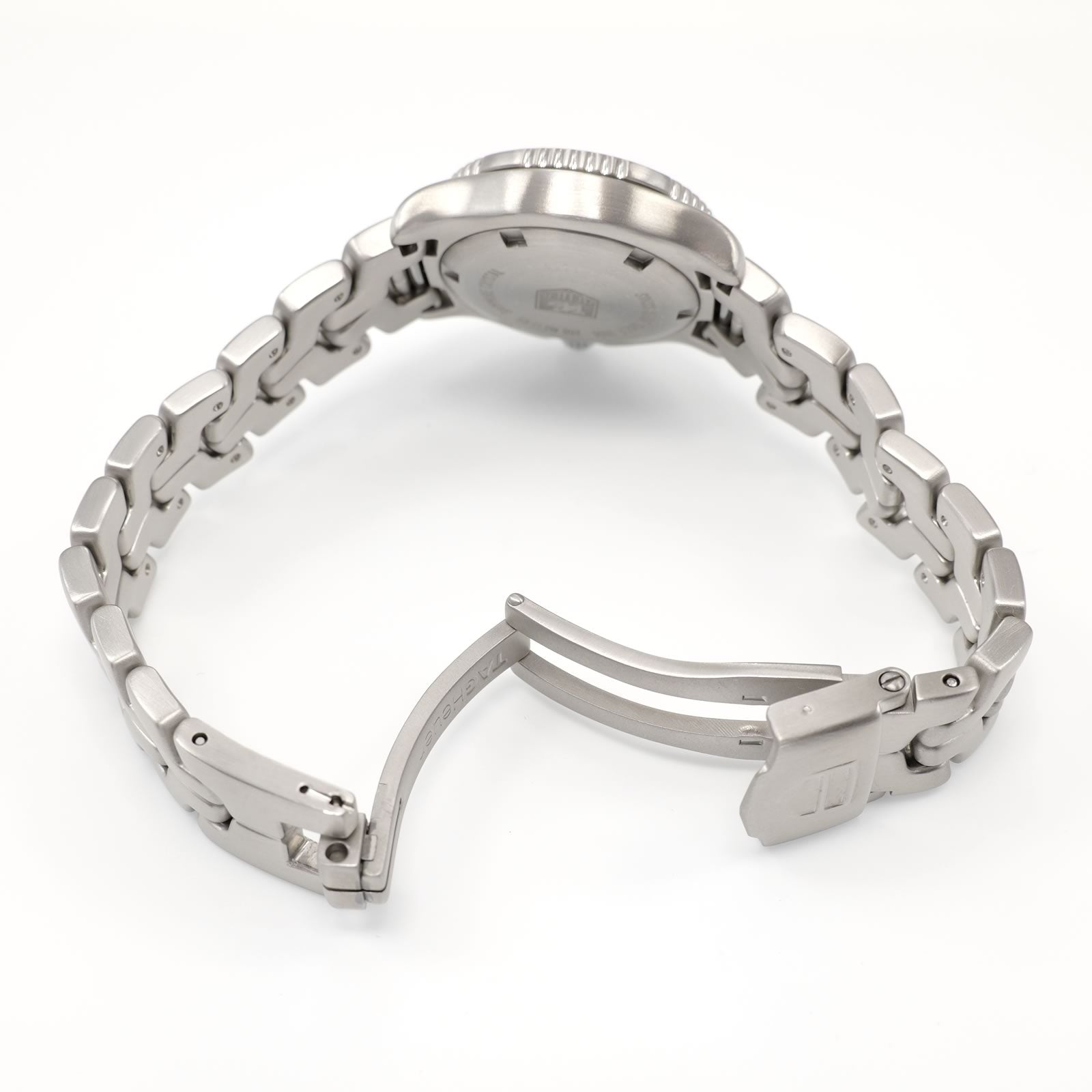 TAG Heuer Link WT1410 stainless steel folding clasp