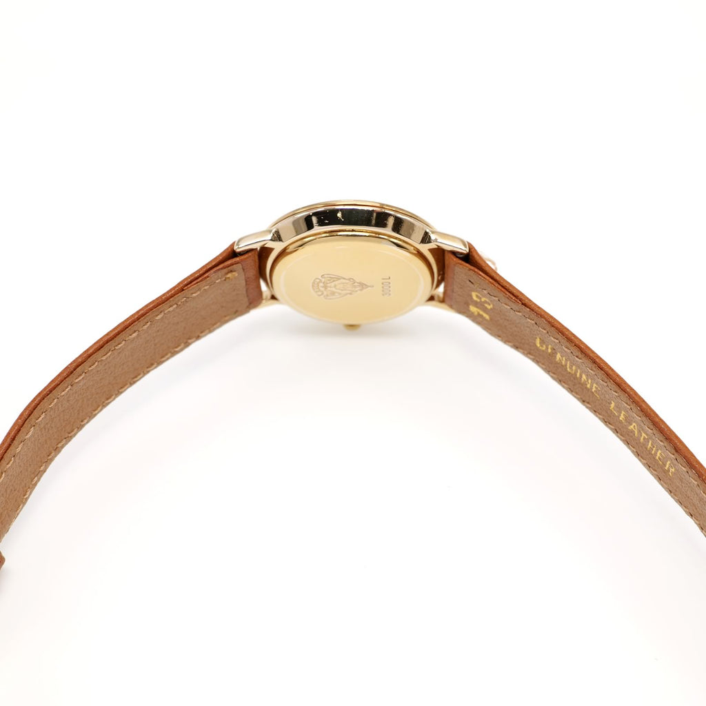 Gucci 3000L two piece leather strap