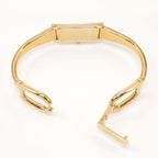 Gucci 1500L 18k Gold Plated Bangle clip