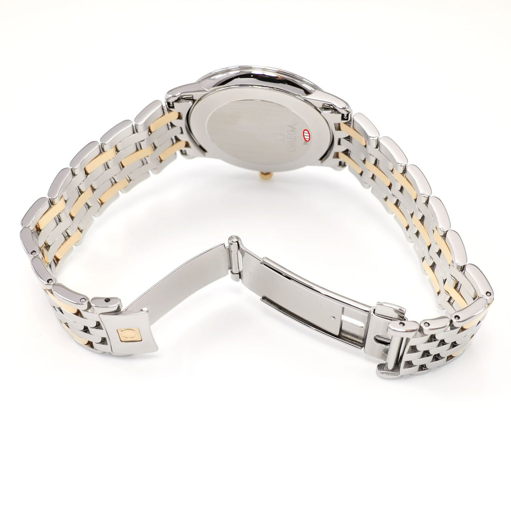 Omega De Ville Prestige 4310.31.00 stainless steel fold and slide clasp