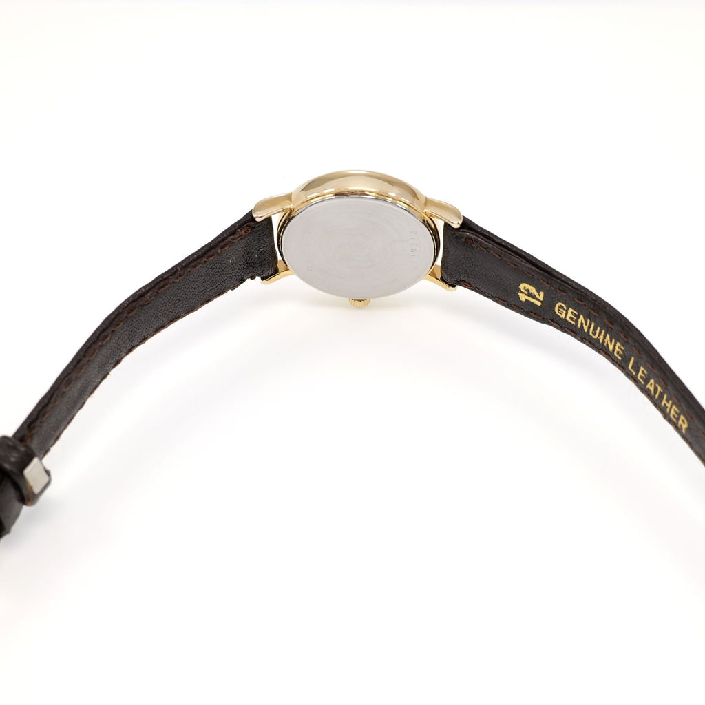 Longines Présence L4.136.2 two piece leather strap
