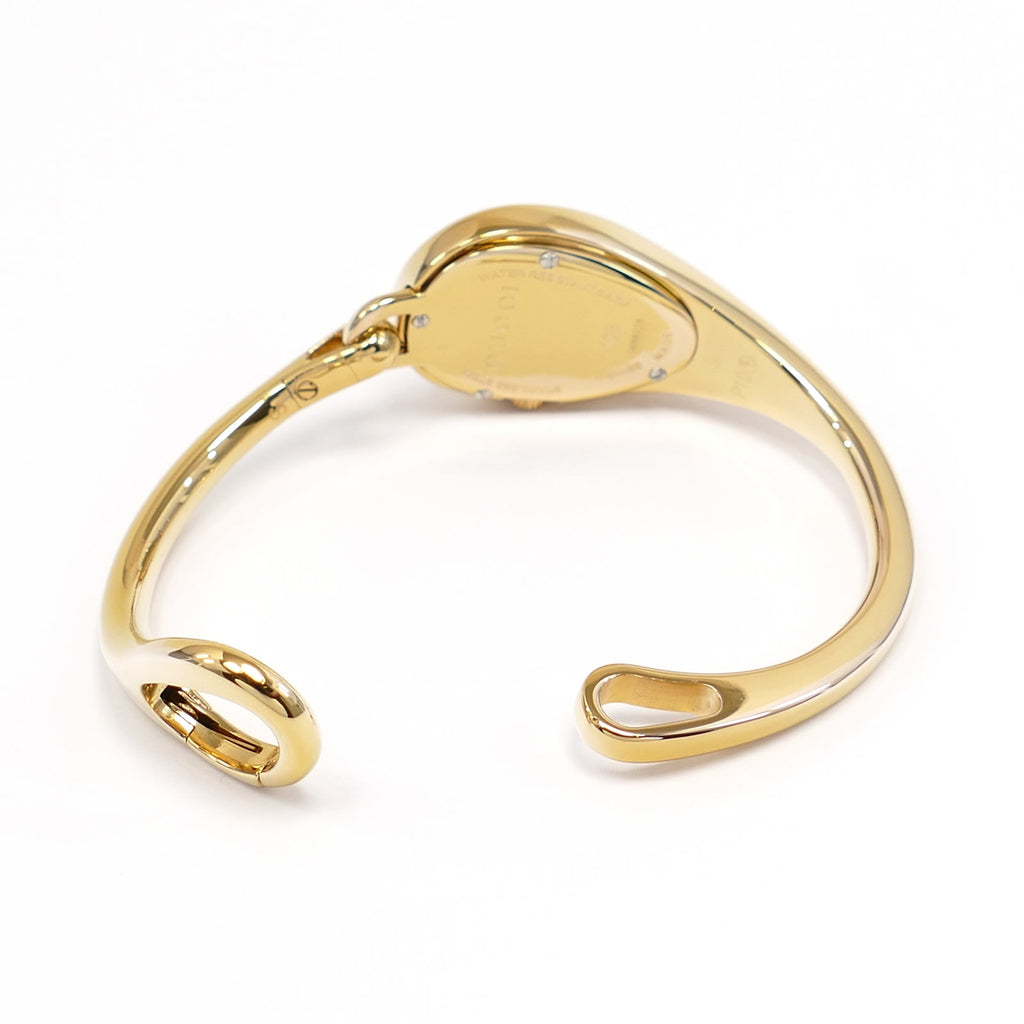 Gucci 103 Horsebit 18k Gold small bangle