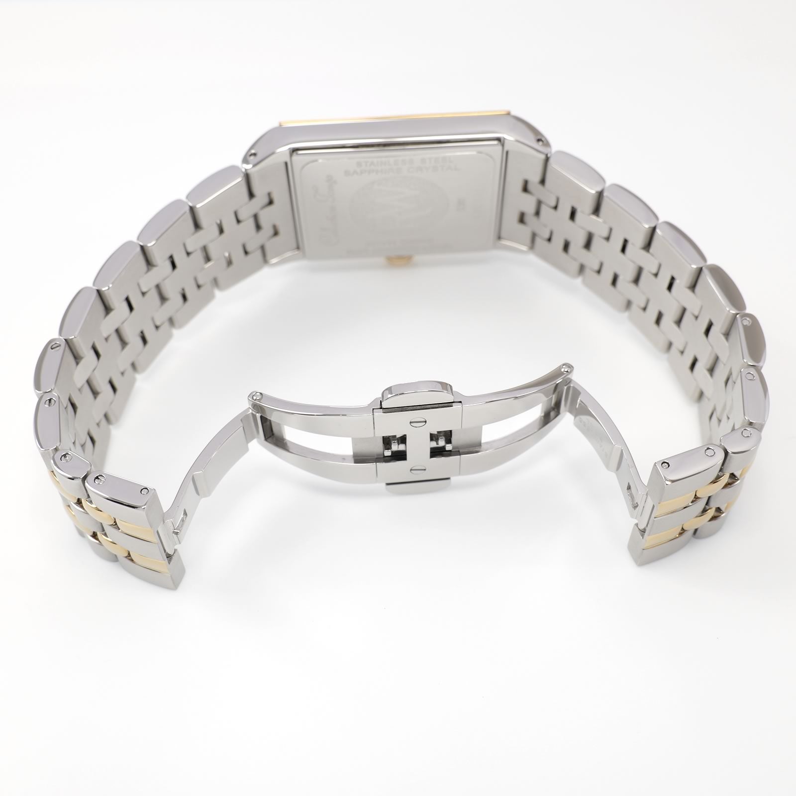 Raymond Weil Tango 5381 stainless steel bi folding clasp