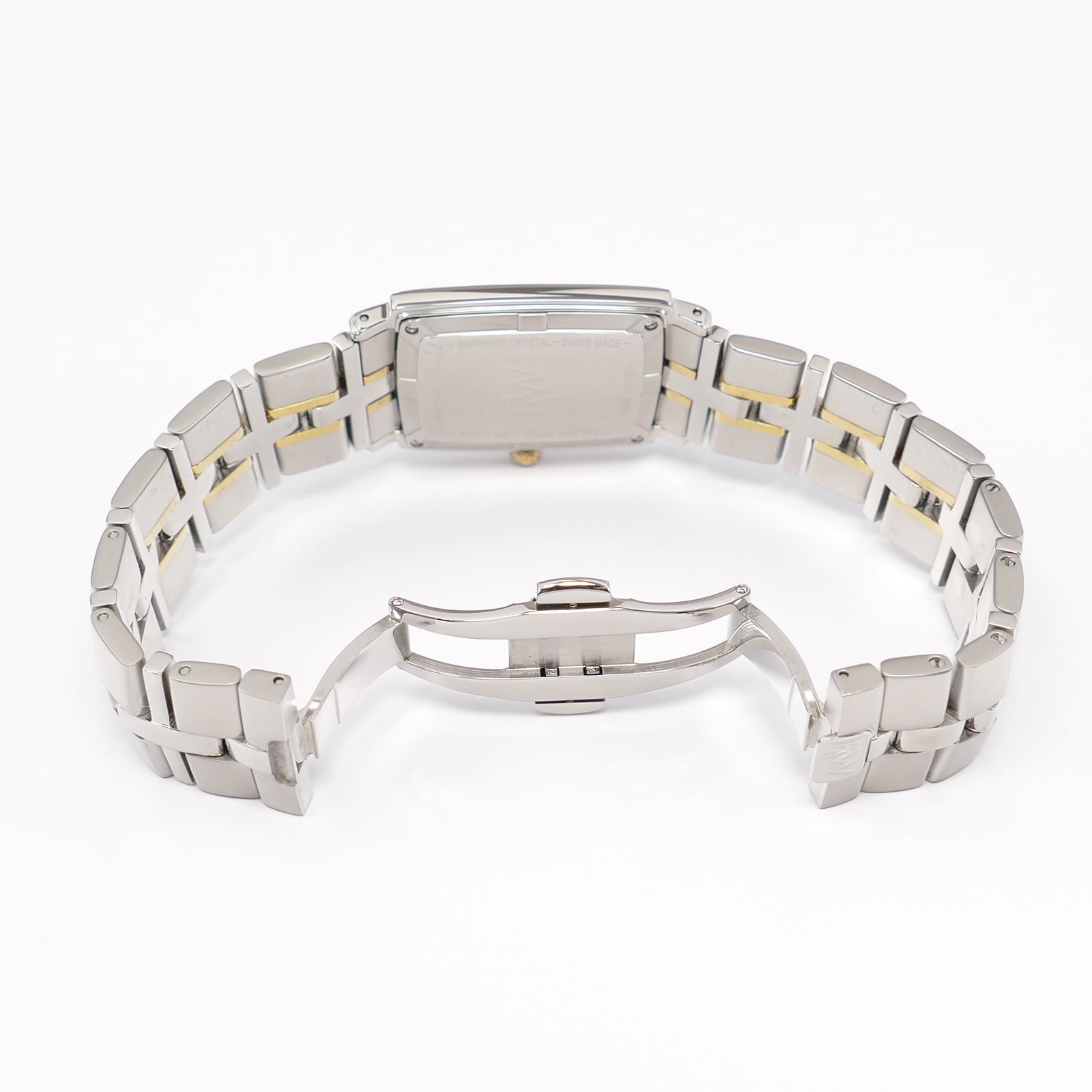 Raymond Weil Parsifal 9340 bi folding stainless steel clasp