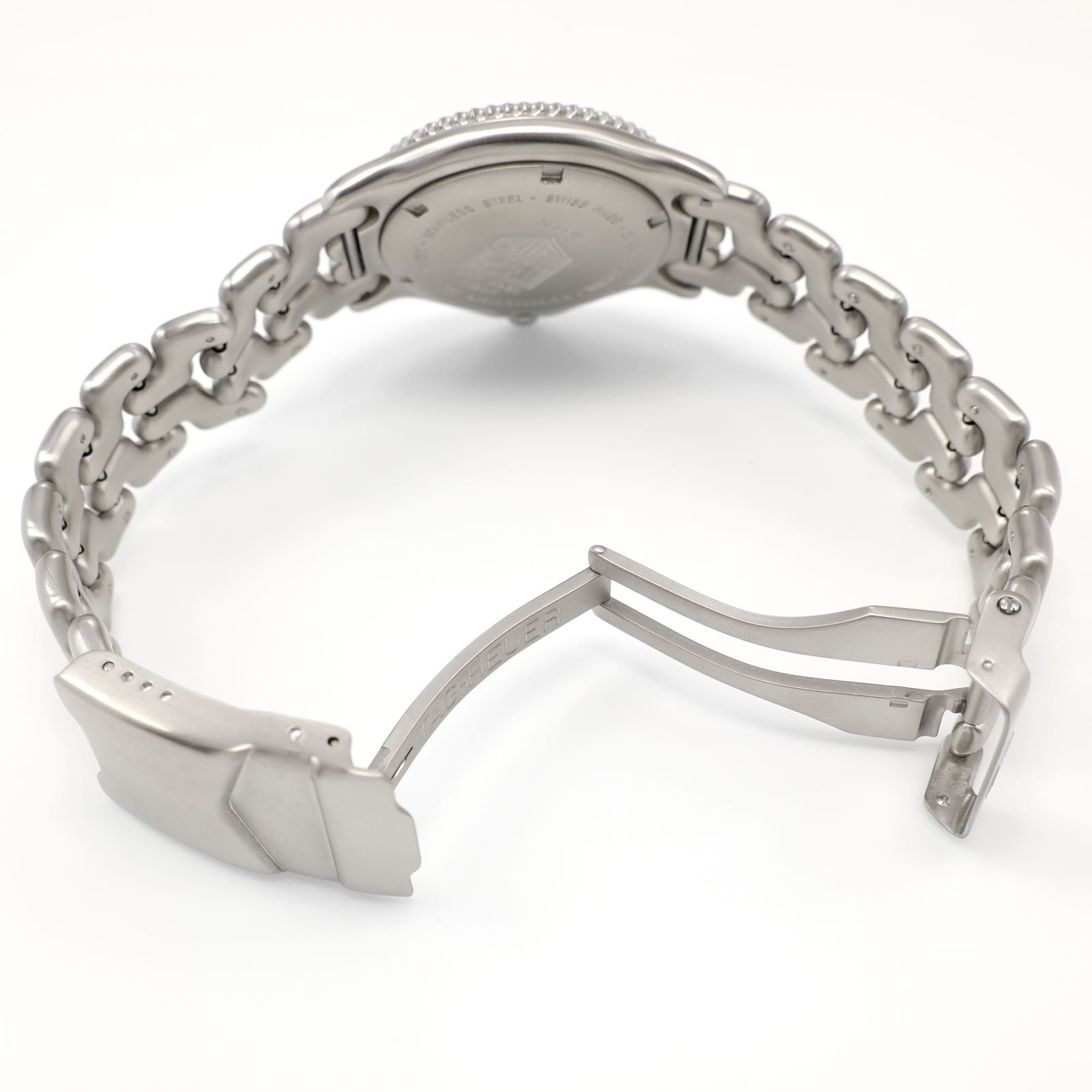 TAG Heuer SEL WG1113 stainless steel BA0473 folding clasp