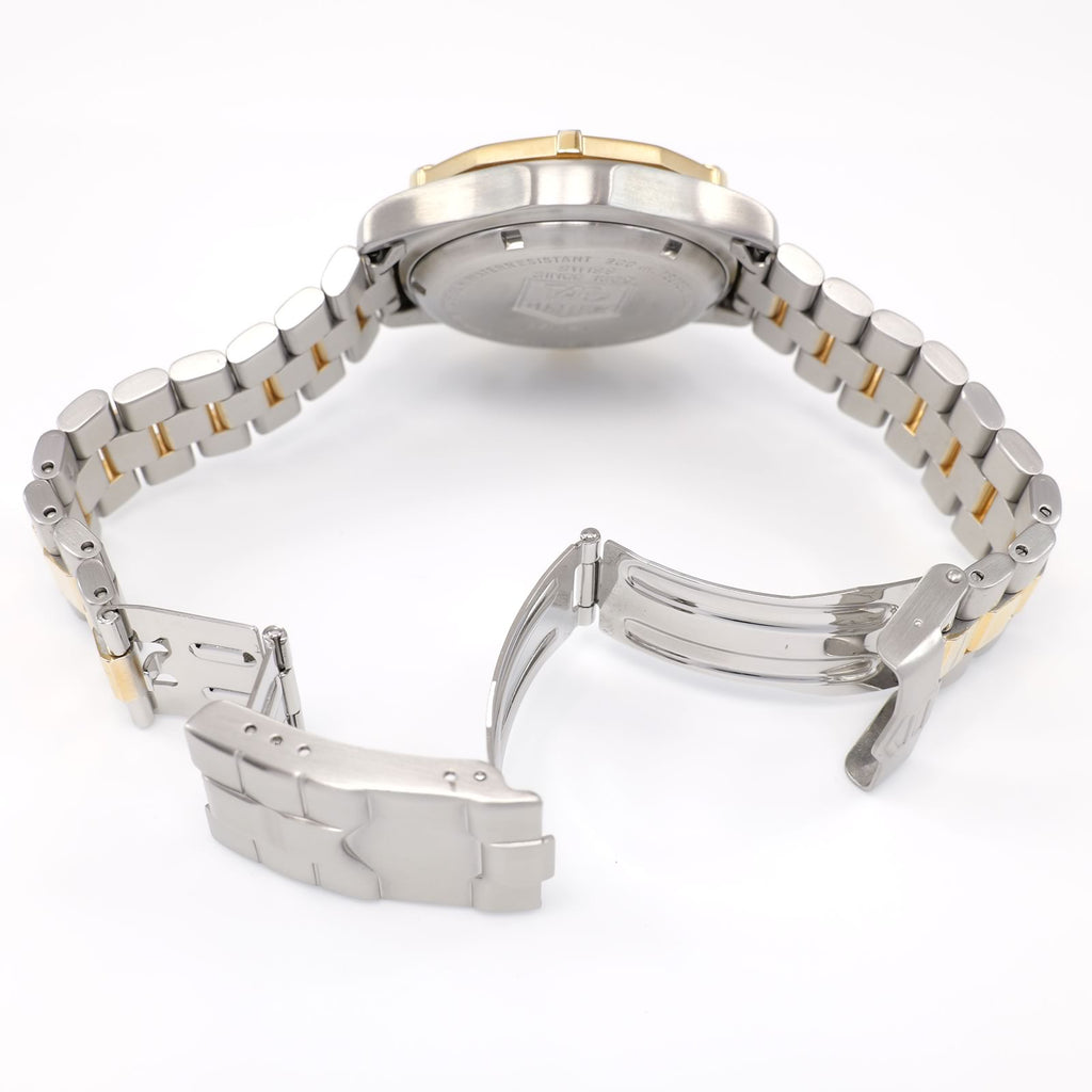 TAG Heuer 2000 Chronograph CK1121 stainless steel folding clasp