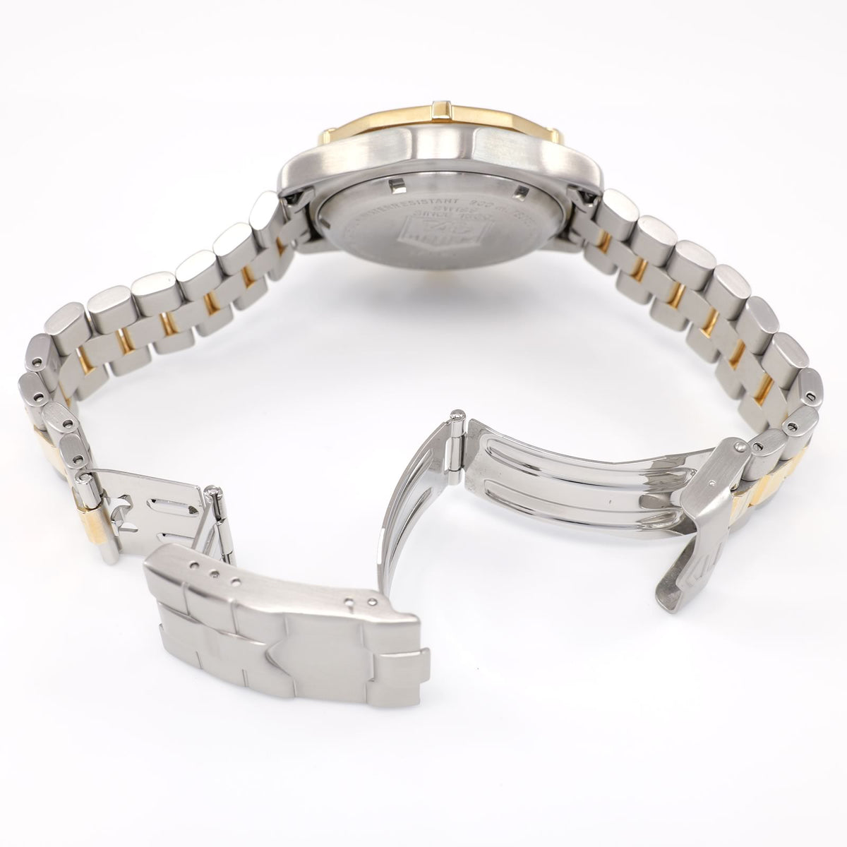 TAG Heuer 2000 Chronograph CK1121 stainless steel folding clasp