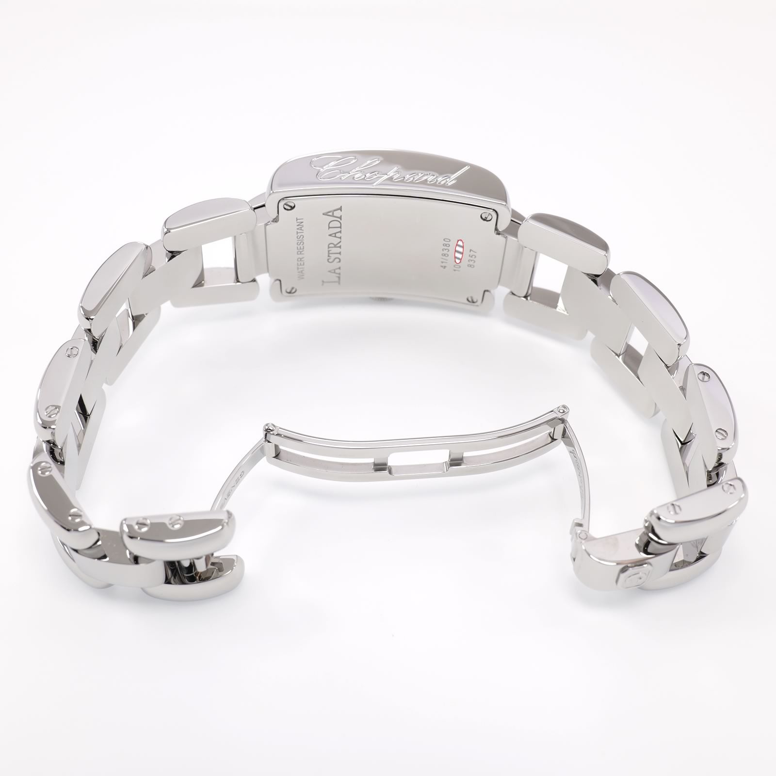 Chopard La Strada 41/8380 stainless steel bi folding clasp
