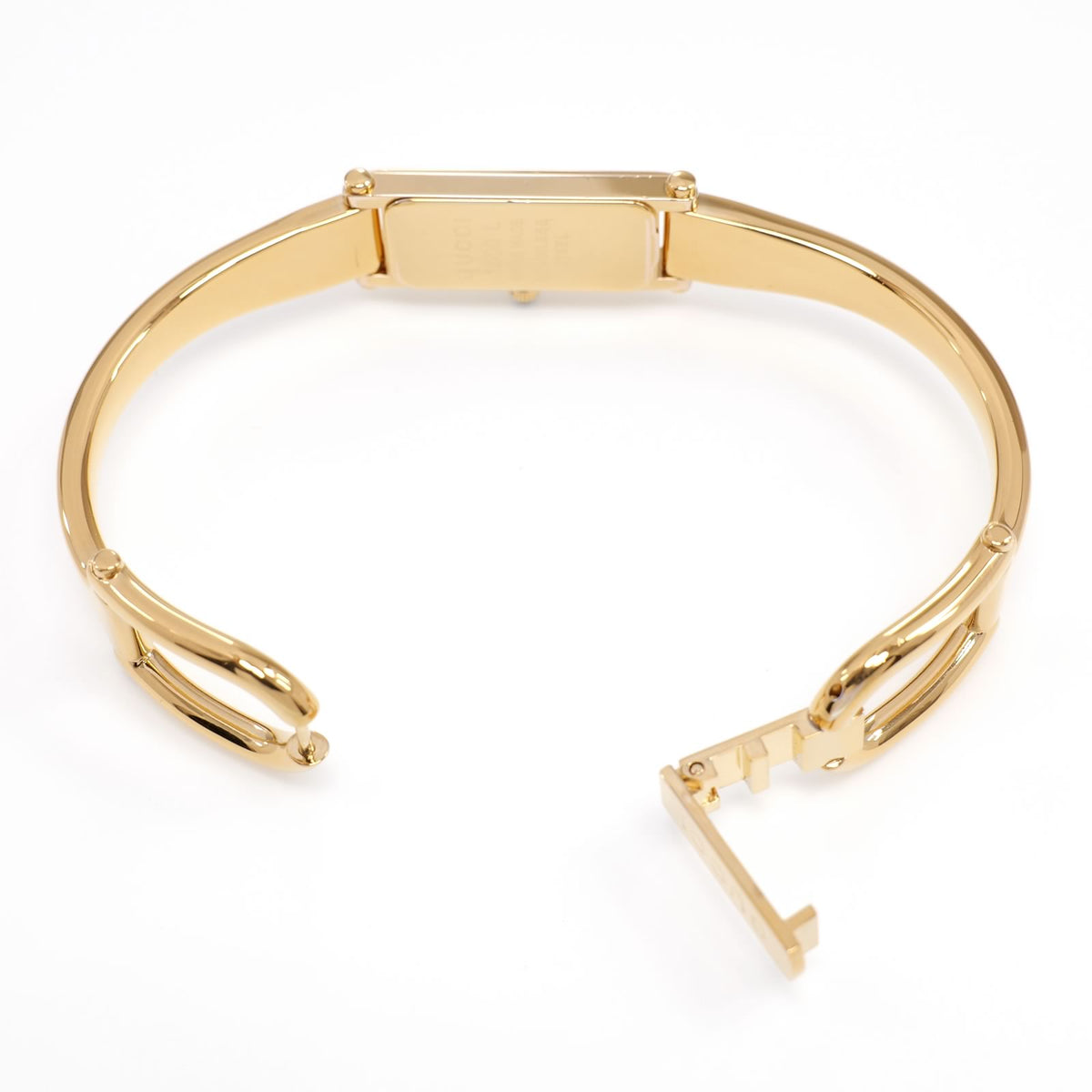 Gucci 1500L 18k Gold Plated Bangle clip