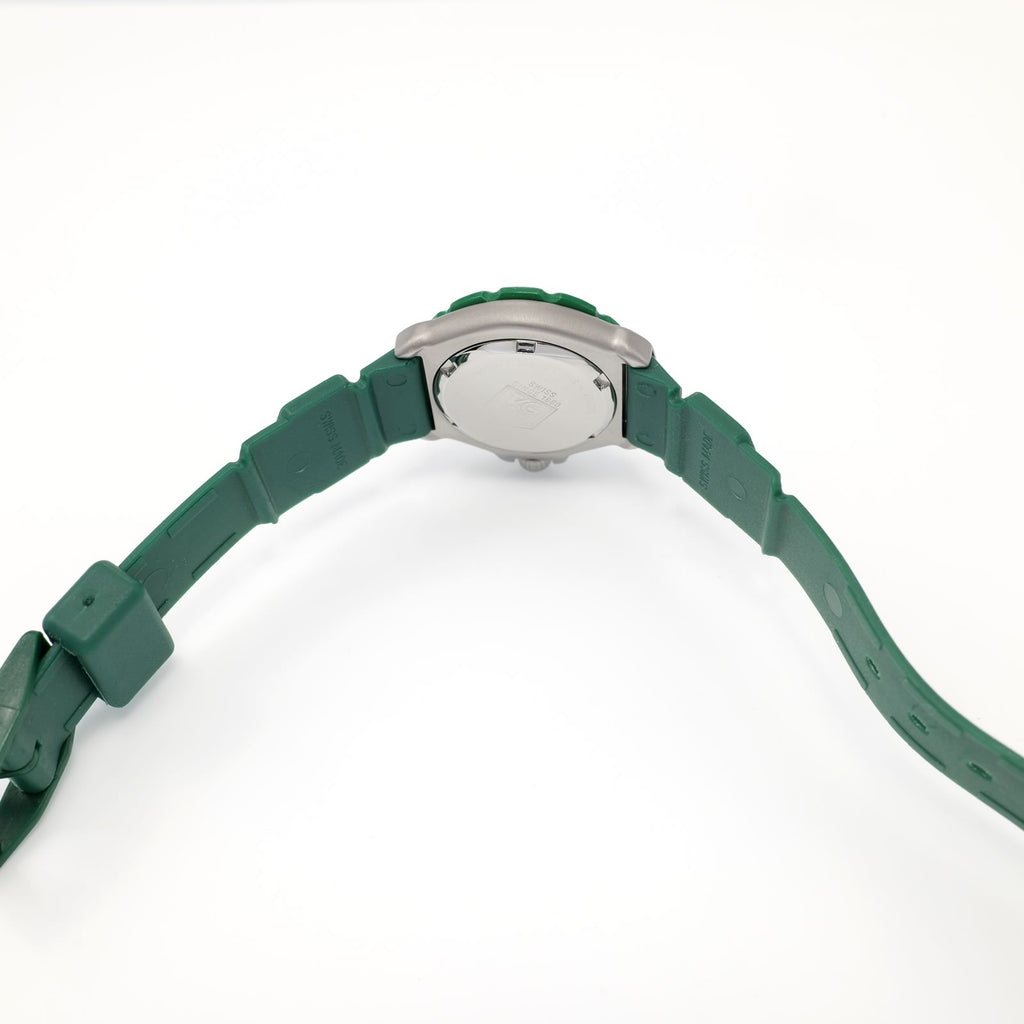 TAG Heuer Formula 1 WA1412 Green plastic strap two piece