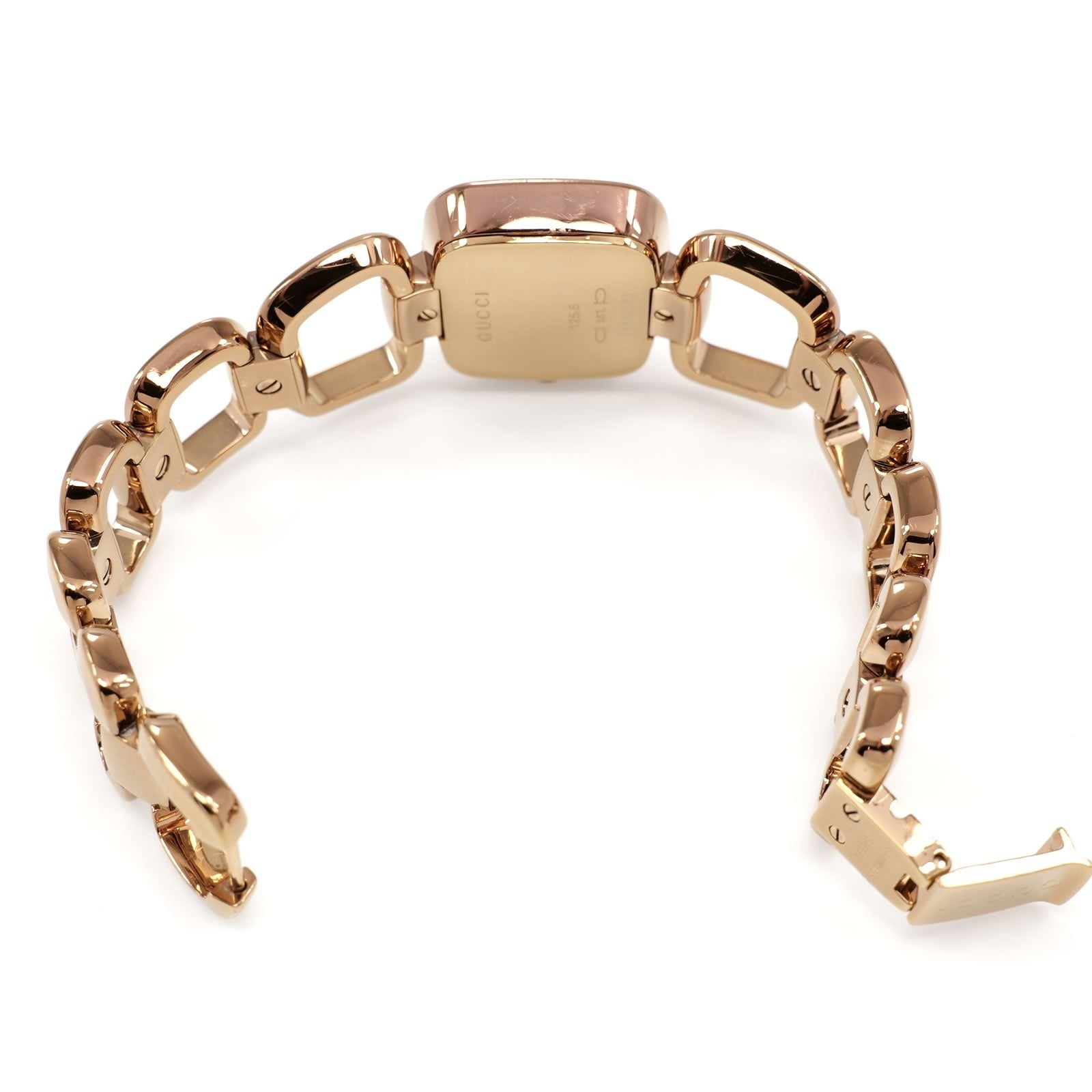 Gucci G 125.5 Rose Gold PVD bracelet clip