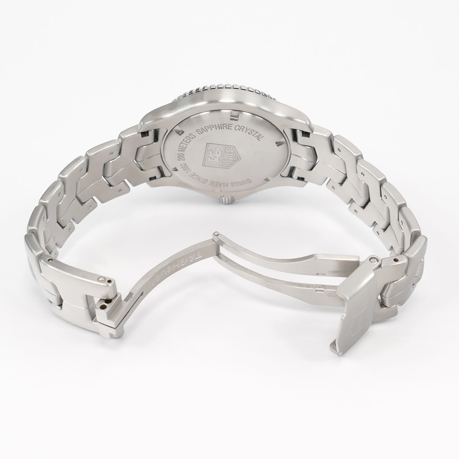 TAG Heuer Link WJ1111 stainless steel folding FAA005 clasp