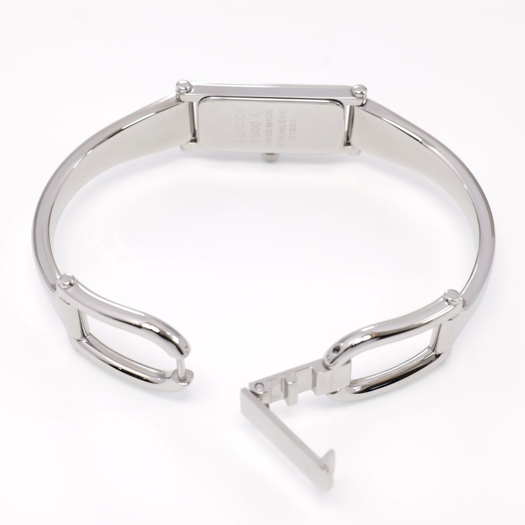 Gucci 1500L stainless steel bangle clip