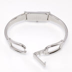 Gucci 1500L stainless steel bangle clip