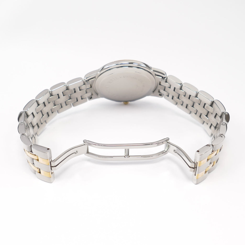 Raymond Weil Tango 5560 stainless steel bi folding clasp