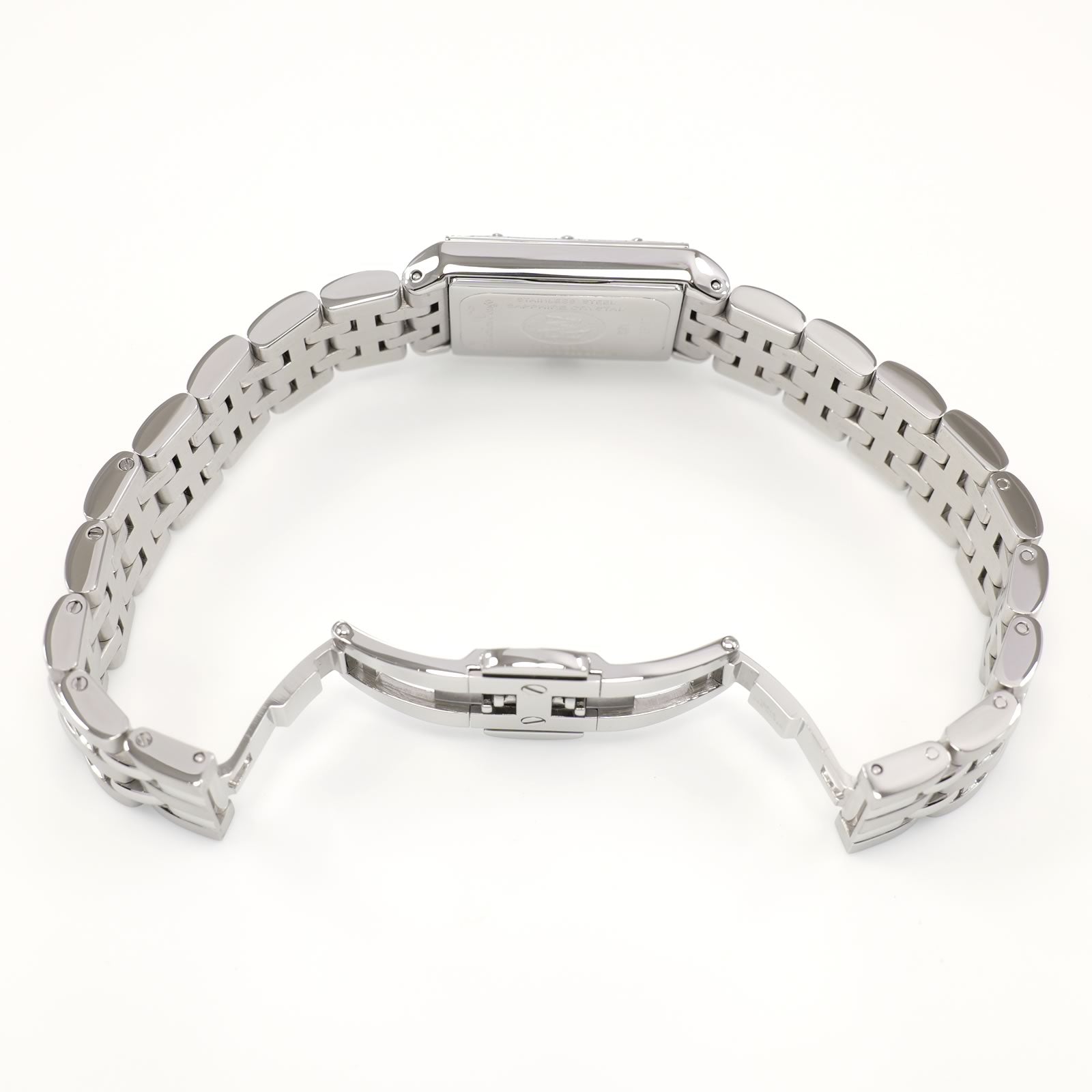 Raymond Weil Tango 5971 stainless steel folding clasp