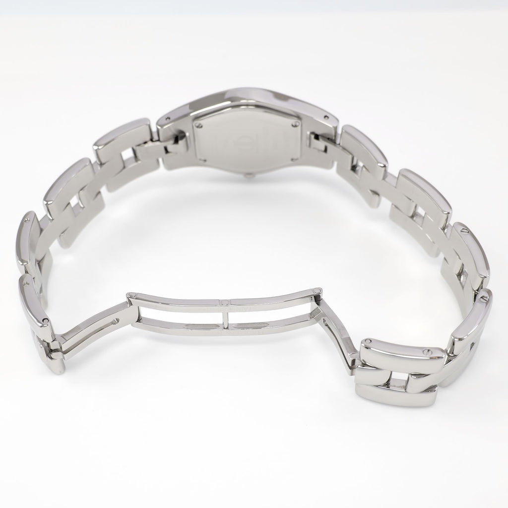 Baume & Mercier Linea 65305 stainless steel bi folding clasp