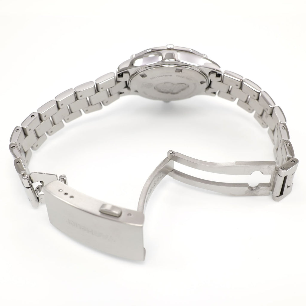 TAG Heuer Aquaracer WAF1417 stainless steel FAA046 folding clasp