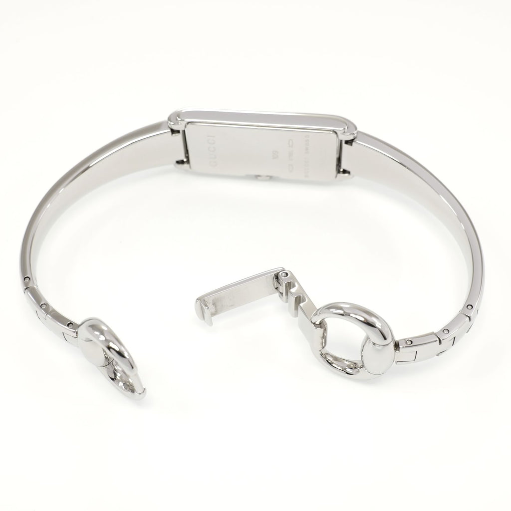 Gucci G-Line 109 stainless steel bangle clip