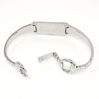 Gucci G-Line 109 stainless steel bangle clip