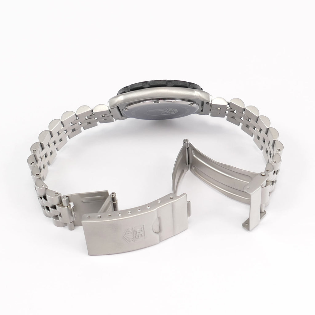 TAG Heuer Formula 1 WA1211 stainless steel folding clasp