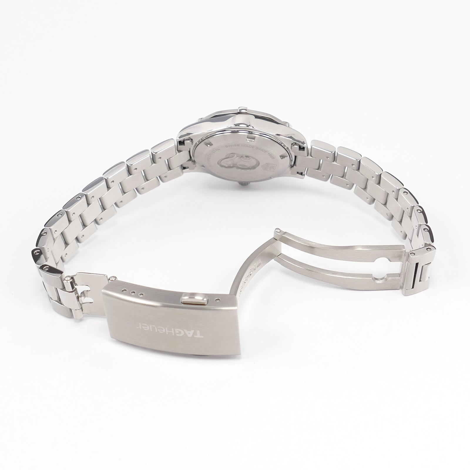 TAG Heuer Aquaracer WAF1412 stainless steel folding FAA046 clasp