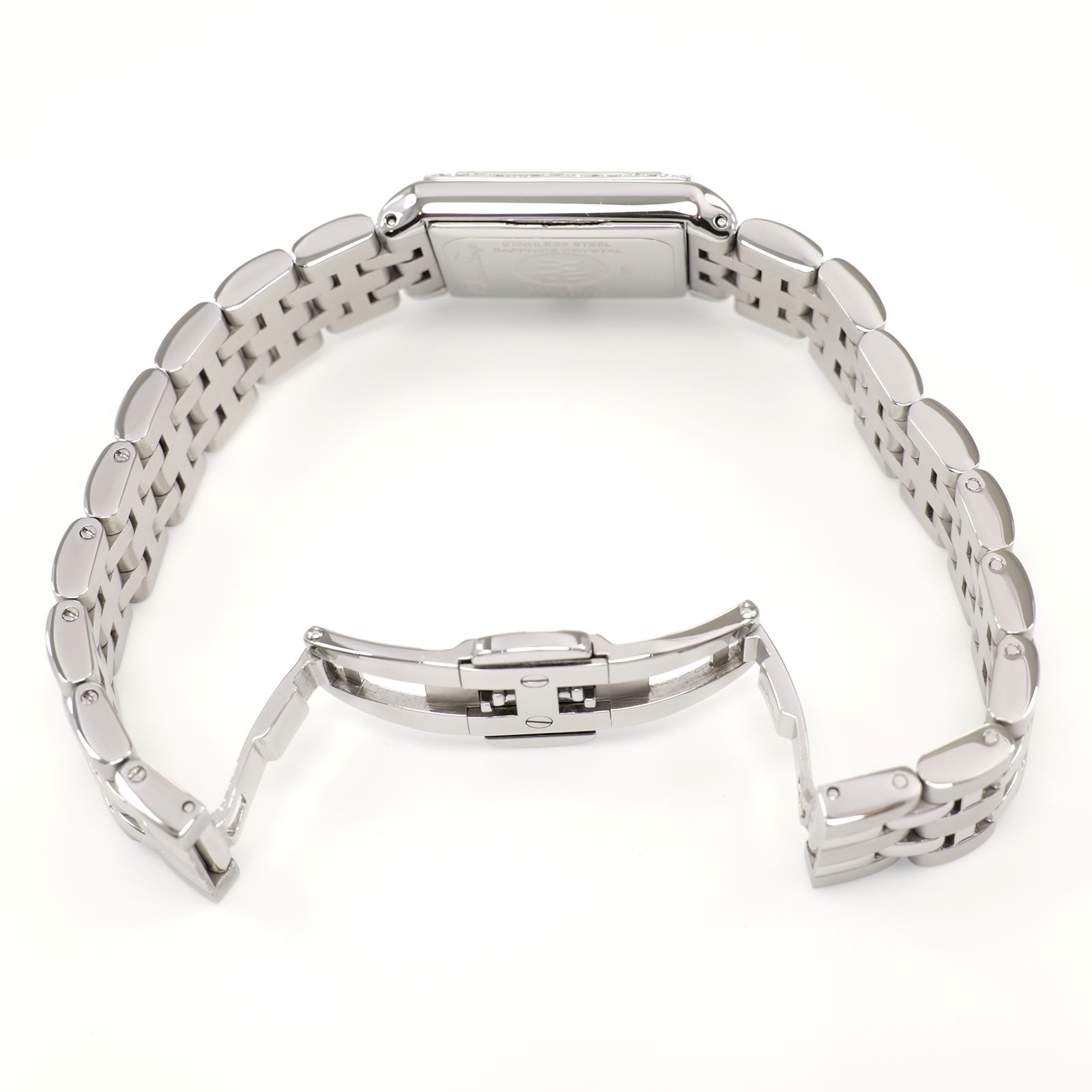 Raymond Weil Tango 5971 stainless steel bi folding clasp