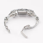 Gucci Signoria 116.5 stainless steel bangle clip