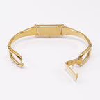 Gucci 1500L 18k Gold Plated bangle clip