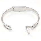 Gucci 1500L stainless steel bangle clip