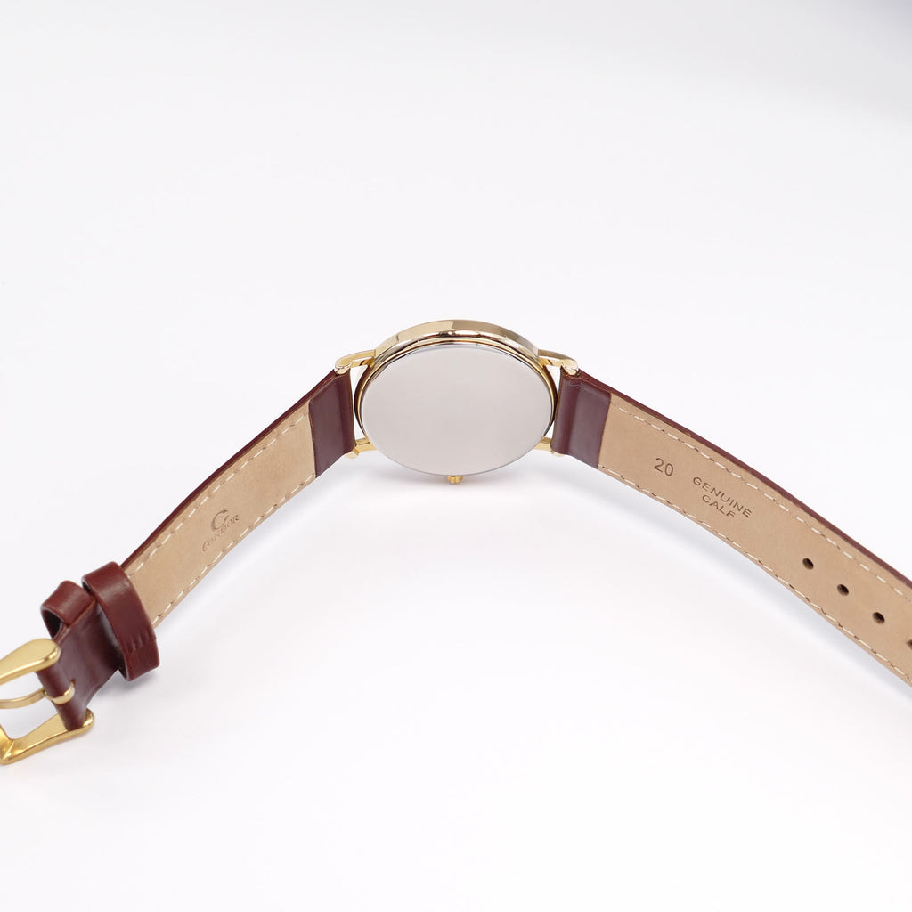 Maurice Lacroix Les Classiques LC1027 two piece leather strap