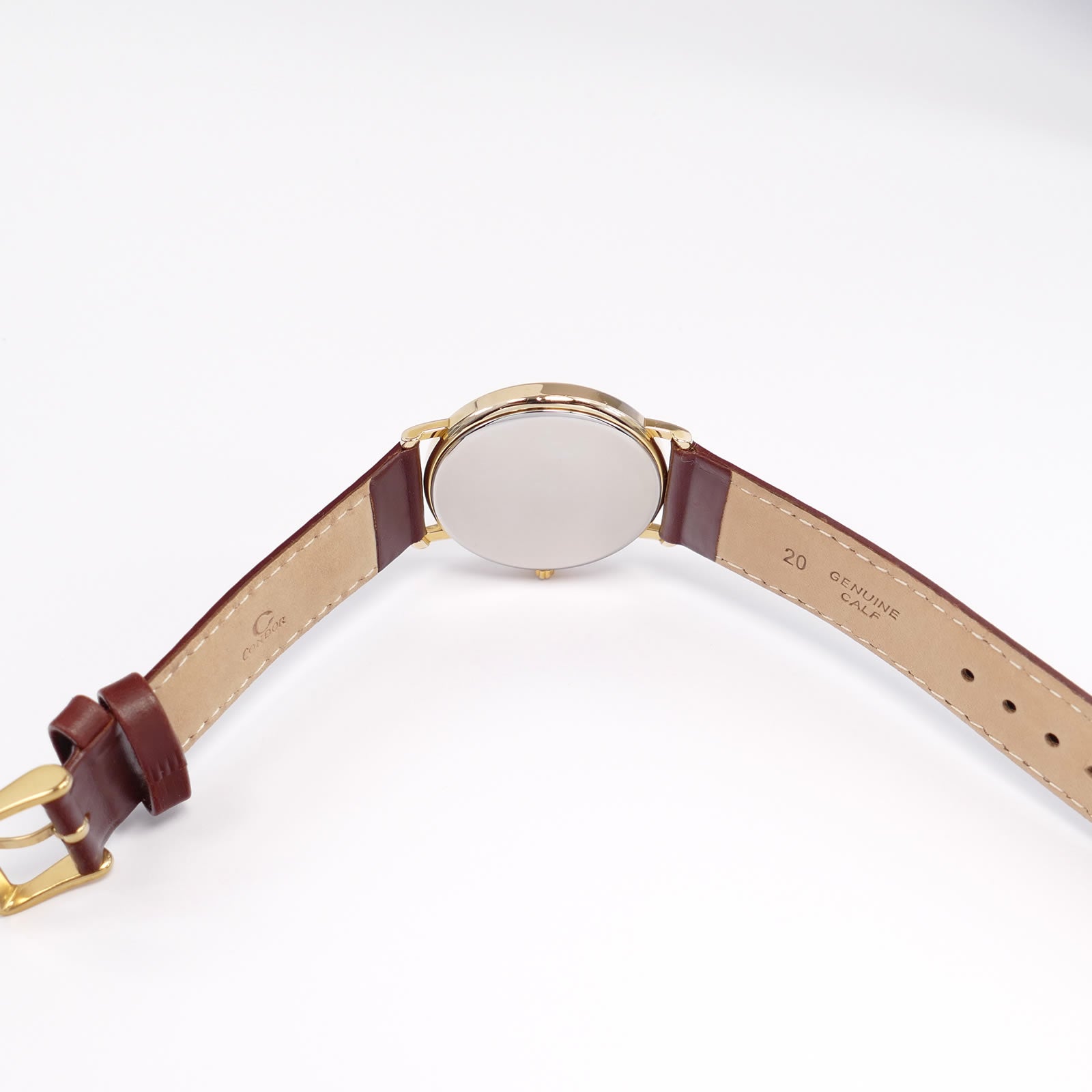 Maurice Lacroix Les Classiques LC1027 two piece leather strap