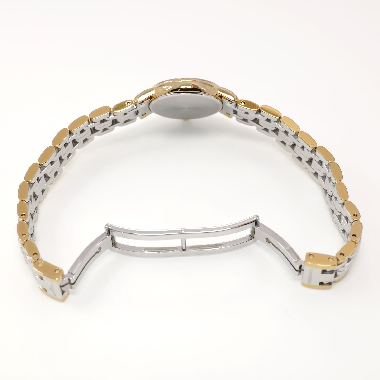 Longines Présence L4.219.2 stainless steel bi folding clasp
