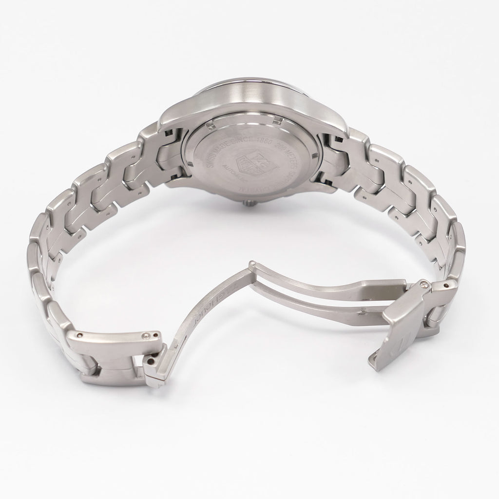 TAG Heuer Link Chronograph CJF2112 stainless steel folding clasp