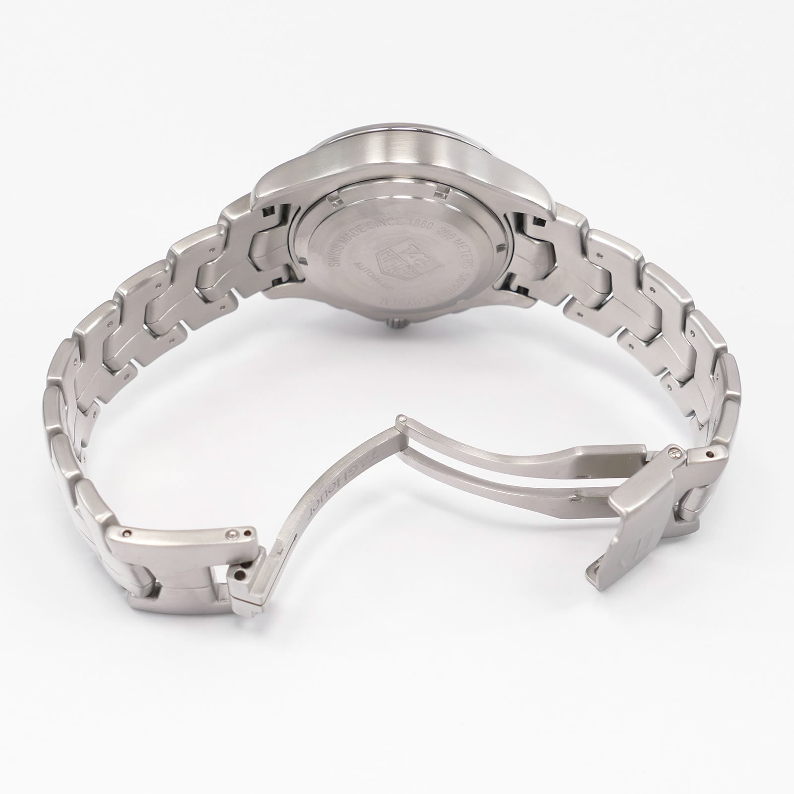 TAG Heuer Link Chronograph CJF2112 stainless steel folding clasp