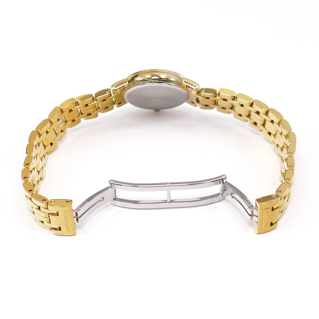 Longines Présence L4.220.2 stainless steel bi folding clasp