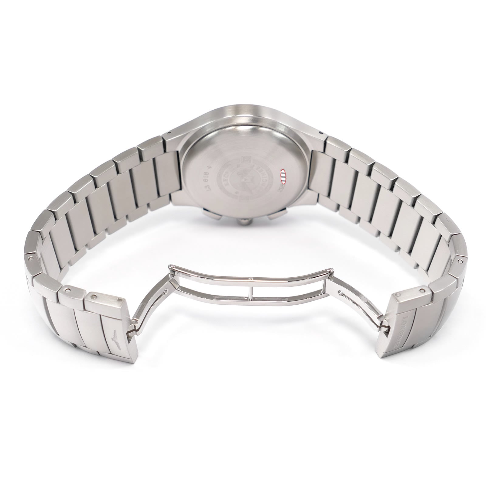 Longines DolceVita Oposition L3.618.4 stainless steel bi folding clasp