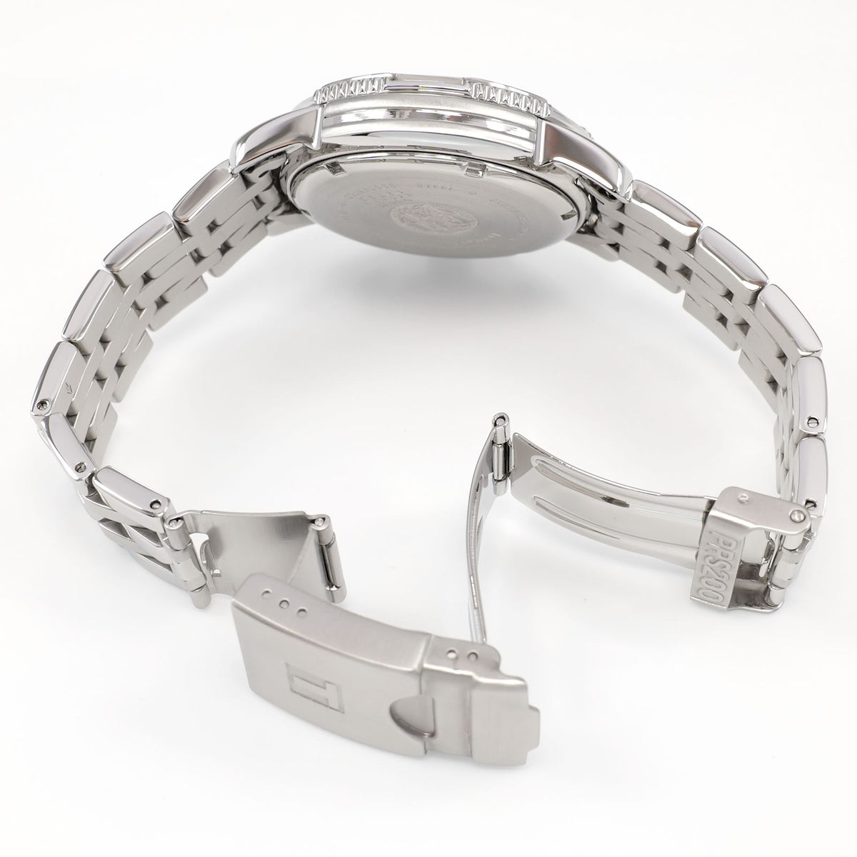 Tissot T-Sport PRS200 stainless steel folding clasp