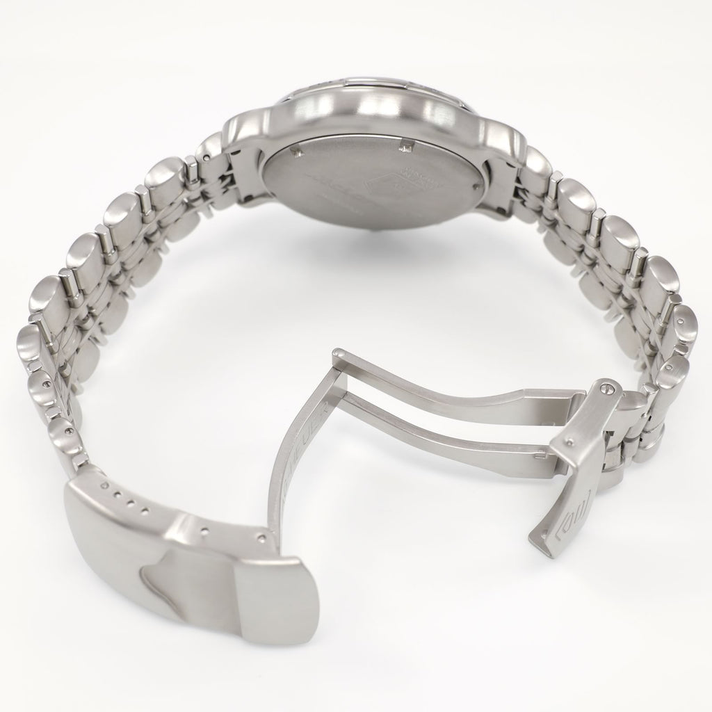 TAG Heuer 6000 Chronograph CH1117 stainless steel BA0675-M0A folding clasp
