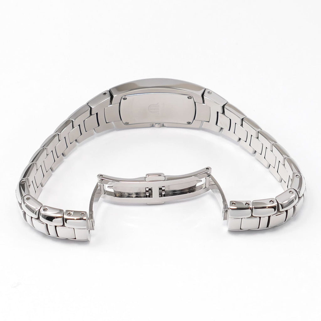 Maurice Lacroix Intuition 32859 stainless steel bi folding clasp