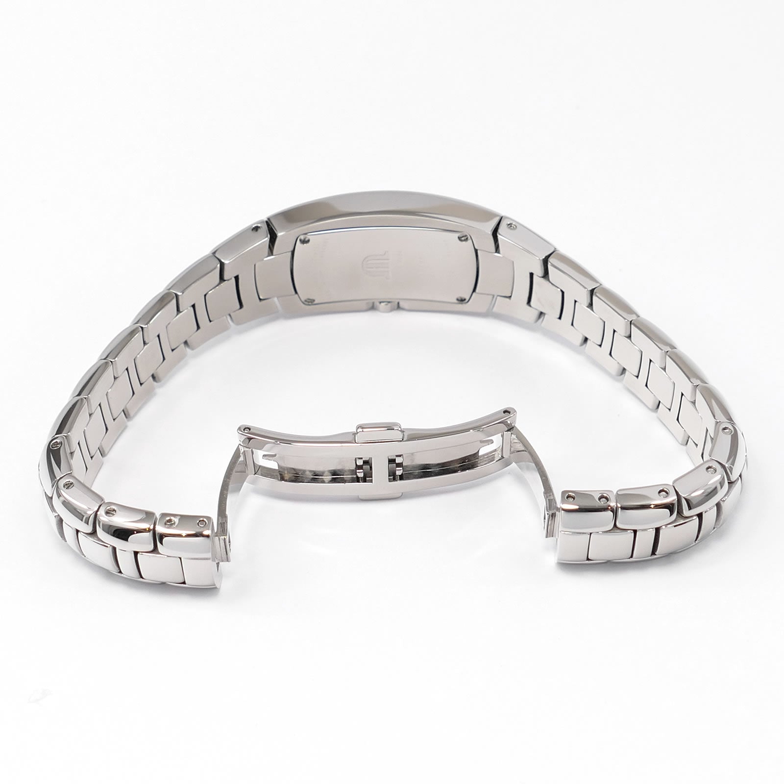 Maurice Lacroix Intuition 32859 stainless steel bi folding clasp