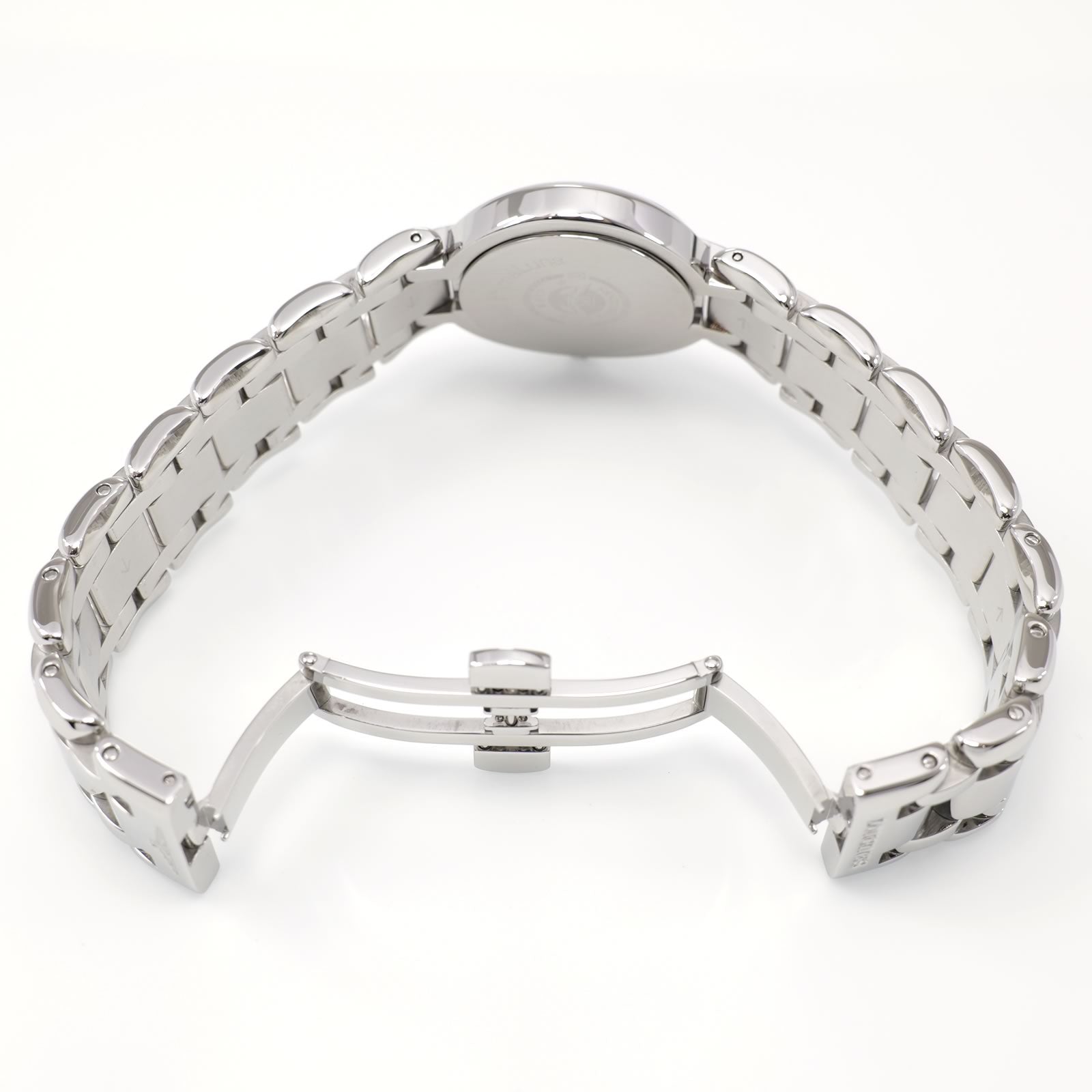 Longines PrimaLuna L8.110.4 stainless steel bi folding clasp