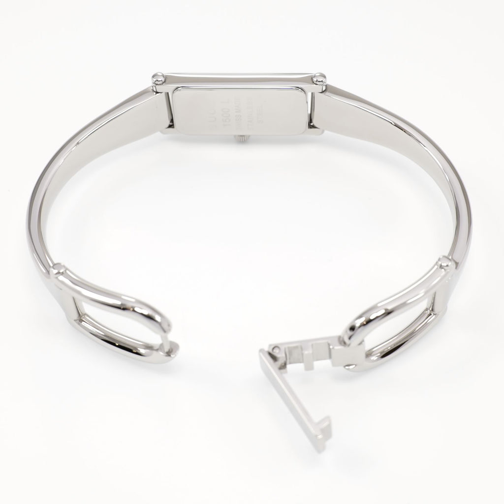 Gucci 1500L stainless steel bangle clip