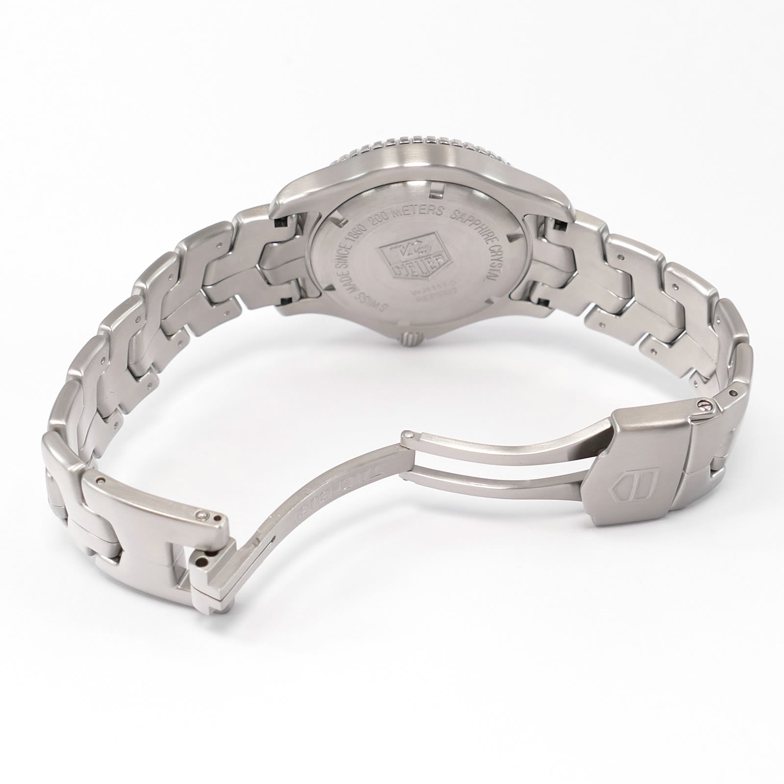 TAG Heuer Link WJ1111-0 stainless steel folding clasp