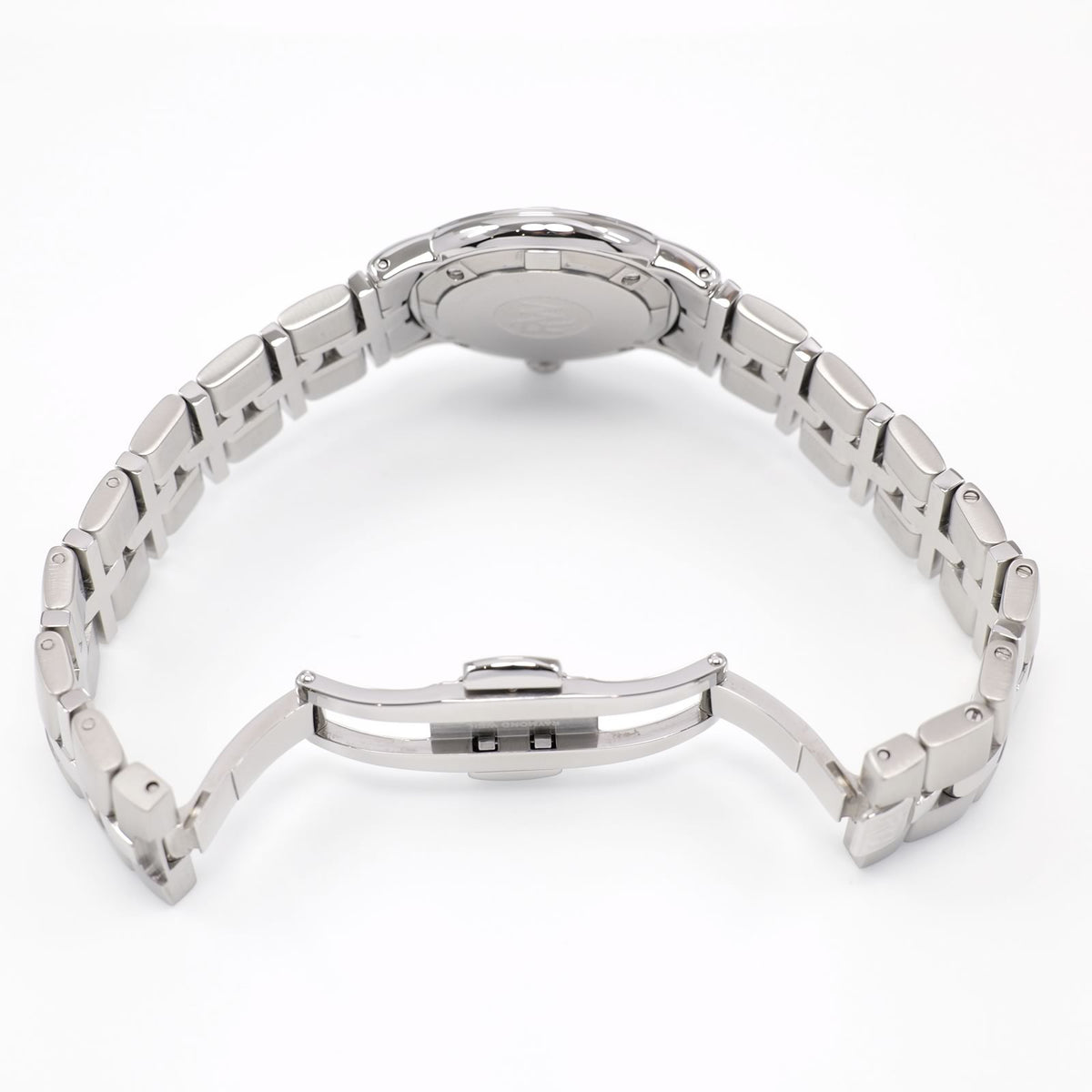 Raymond Weil Parsifal 9441 stainless steel bi folding clasp