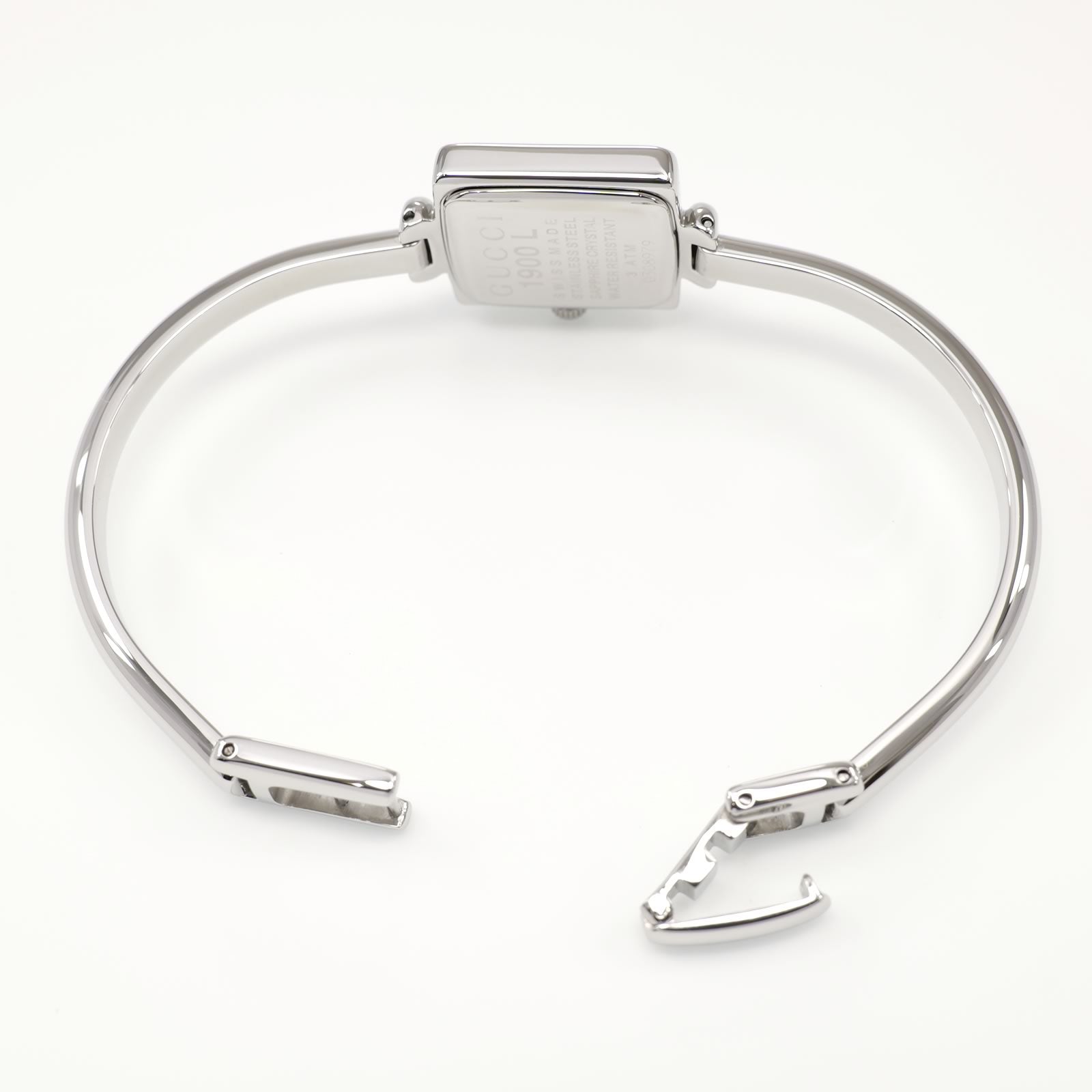 Gucci 1900L stainless steel bangle clip