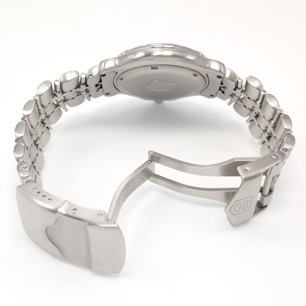 TAG Heuer 6000 Series WH1115-K1 stainless steel BA0675 folding clasp